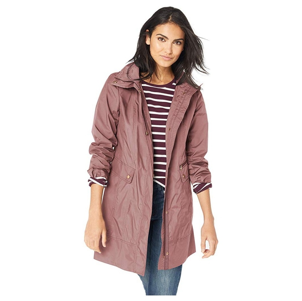 Cole Haan Signature packable raincoat